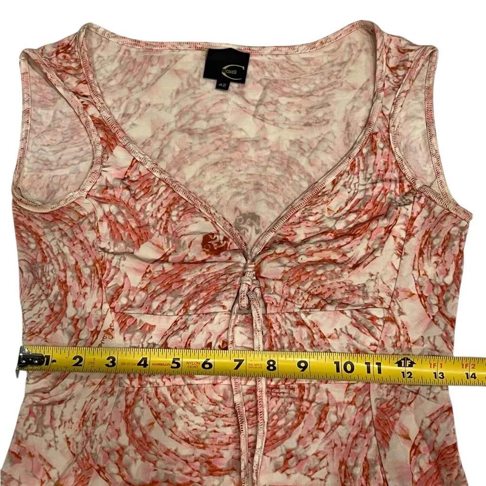 JUST CAVALLI boho fairycore floral midi dress Size:42 - Picture 11 of 11